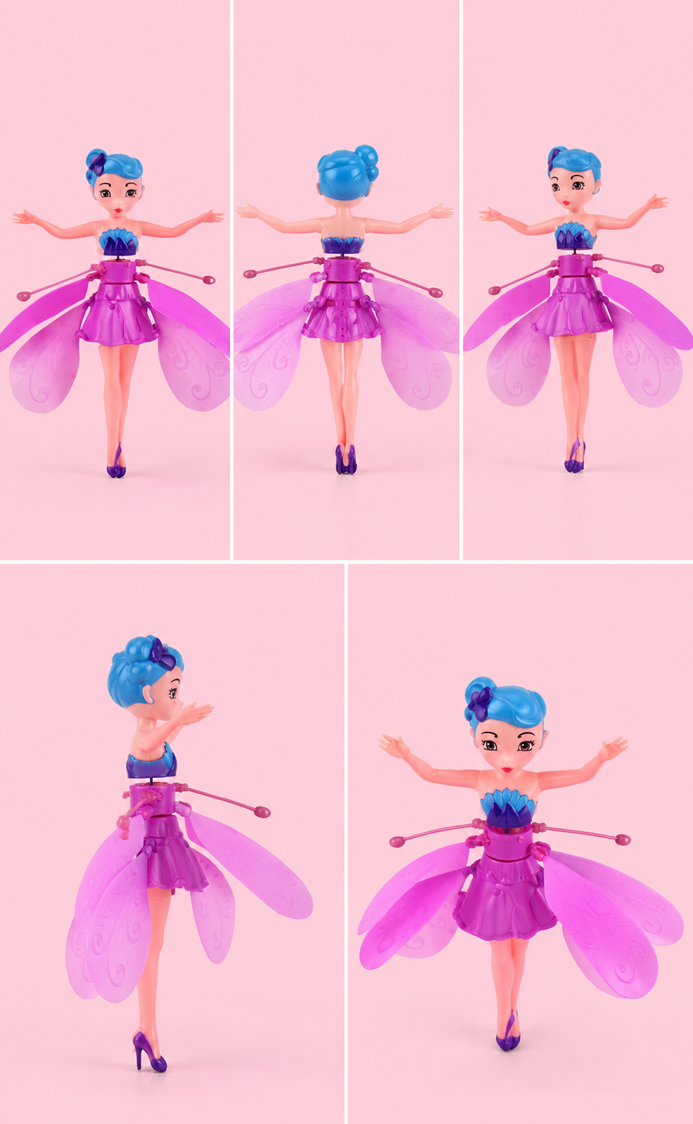 Princess Flying Doll with Motion Sensor & USB Cable thumbnail 4