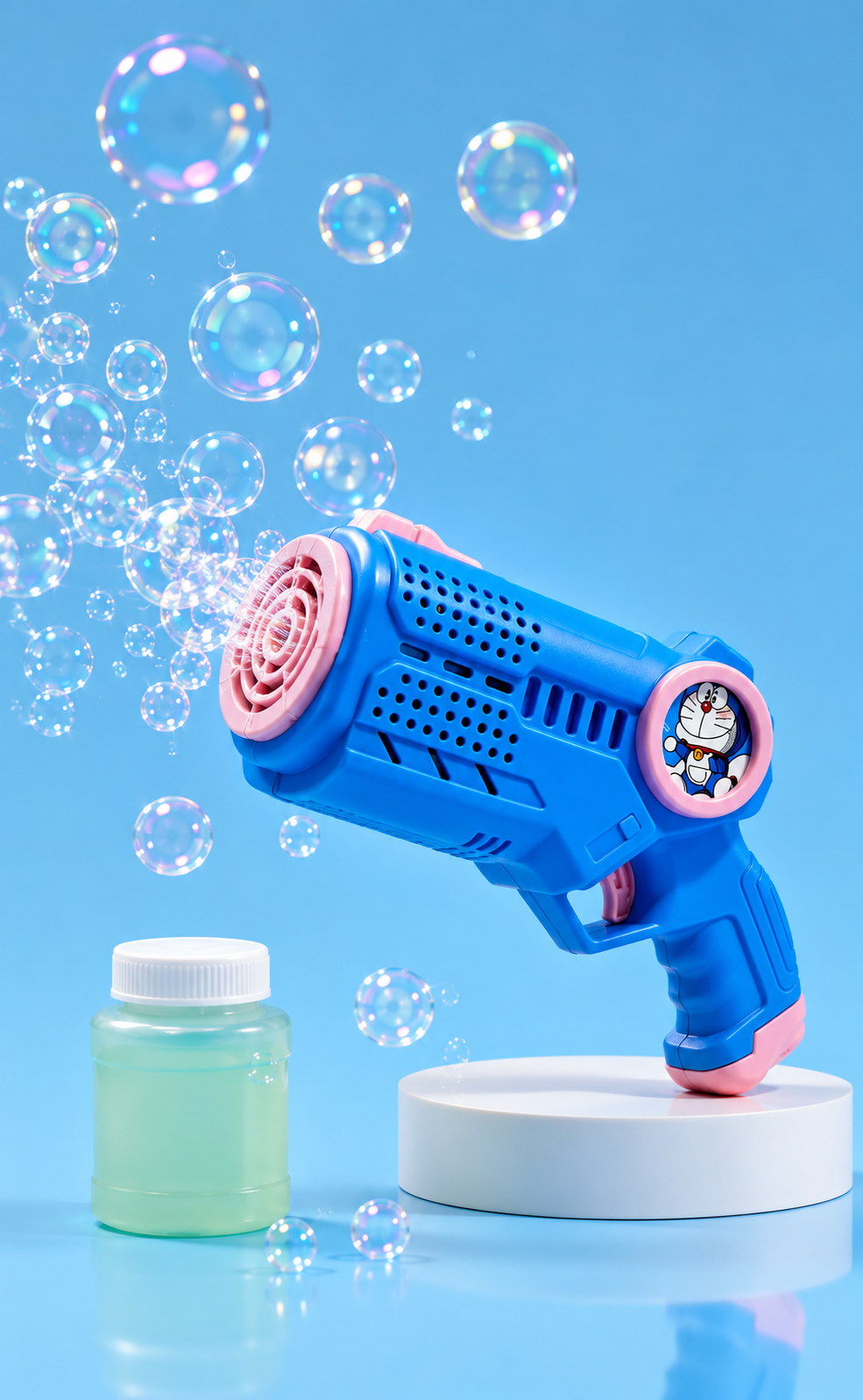 Kids Electric Bubble Gun with Bubble Liquid thumbnail 3