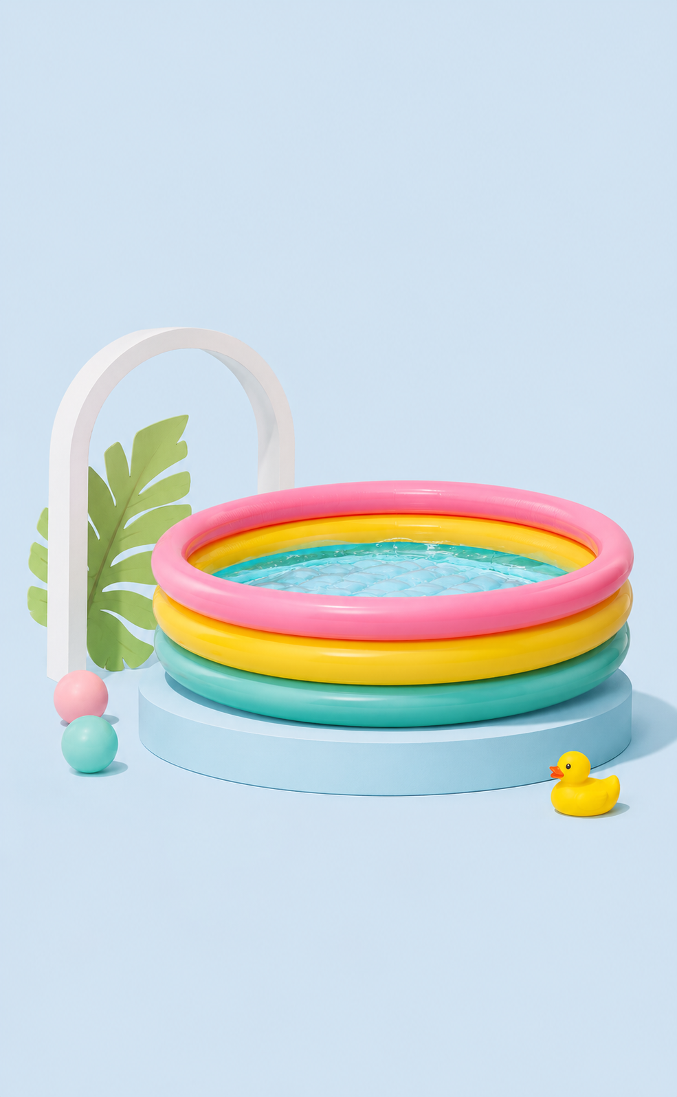 INTEX Soft Floor Inflatable Baby Pool thumbnail 2