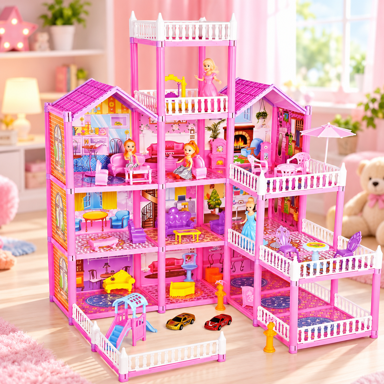 Luxury Dream Castle Playhouse 257 Pieces thumbnail 2