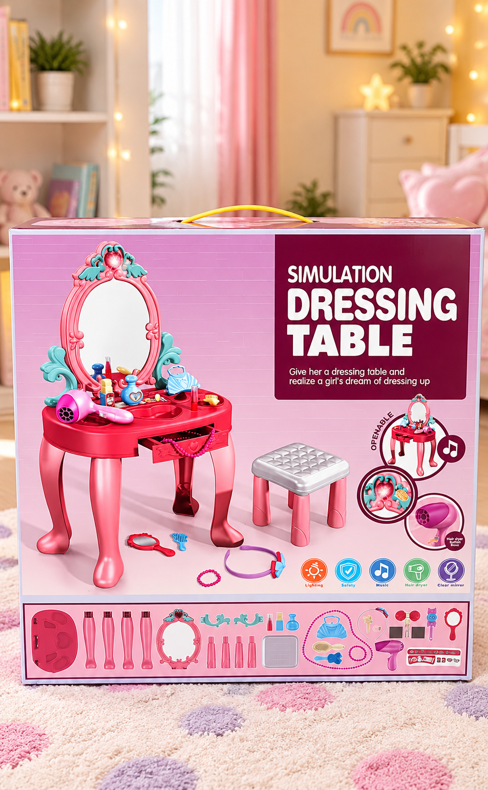 Simulation Dressing Table for Kids thumbnail 3