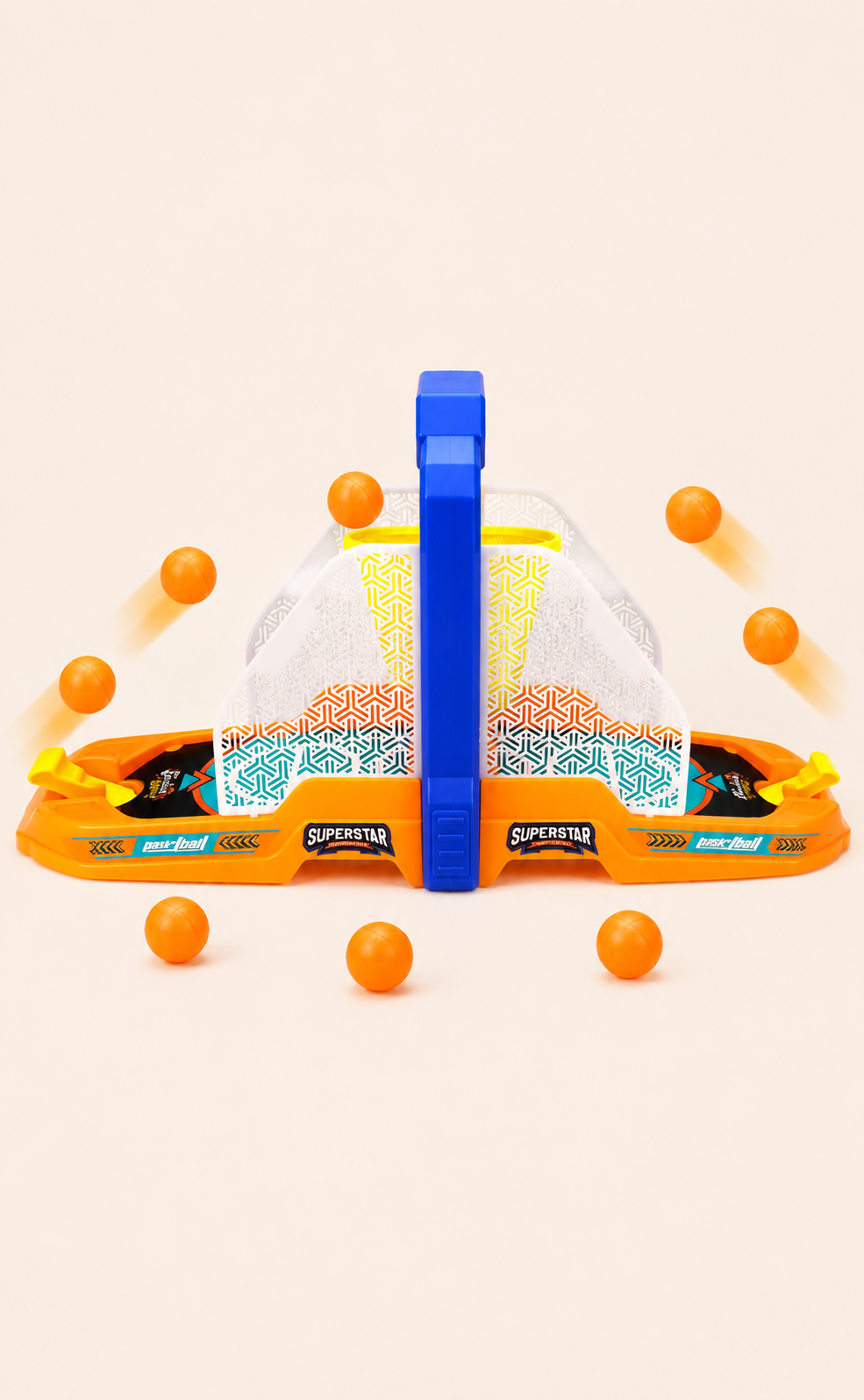 🏀 Kids Double Shot Basketball Arcade Game Set – Interactive Indoor Shooting Toy thumbnail 2