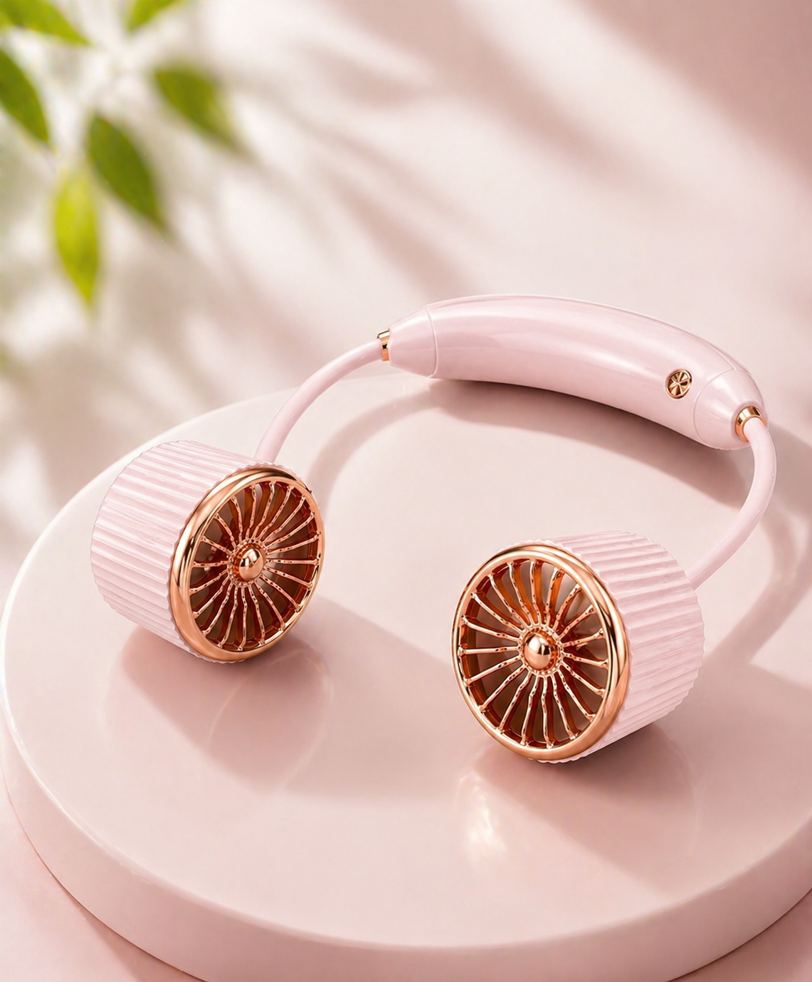 Portable Hanging Neck USB Fan DD 5629 thumbnail 2
