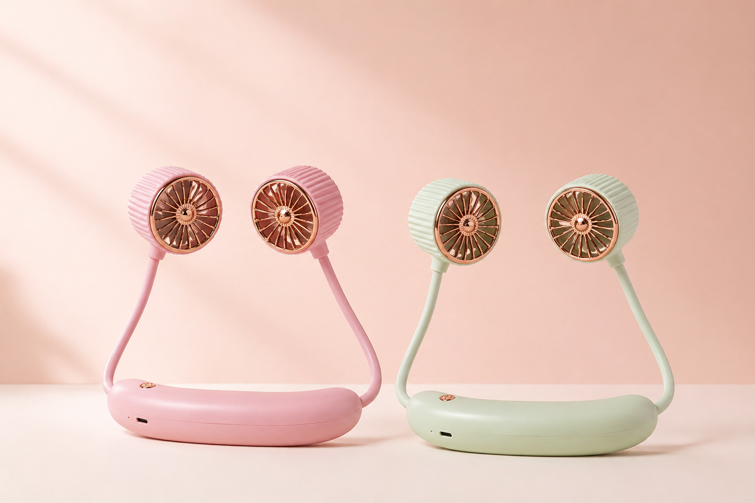 Portable Hanging Neck USB Fan DD 5629