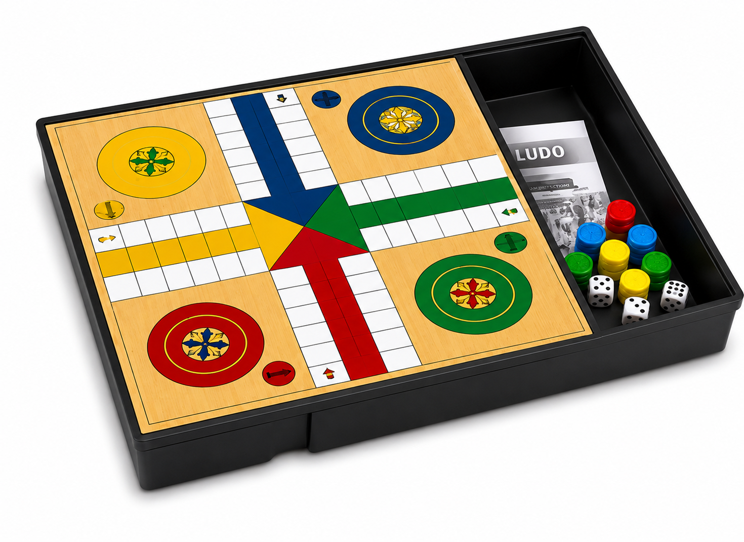 3-in-1 Chess Ludo Snake Ladder Game thumbnail 2