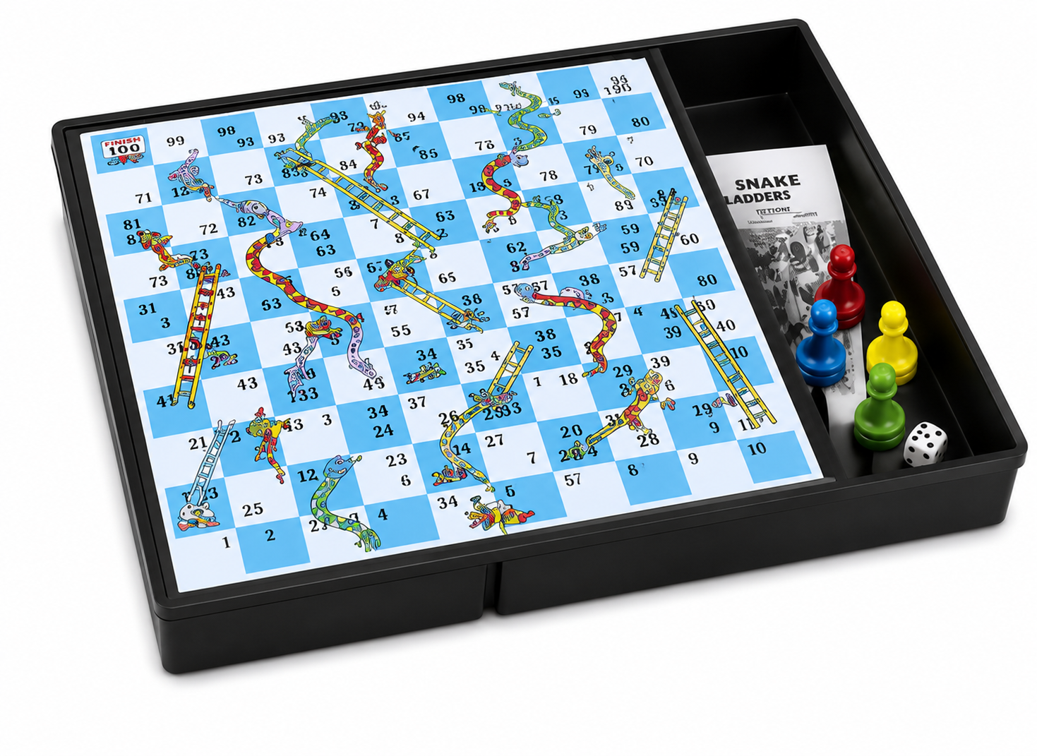 3-in-1 Chess Ludo Snake Ladder Game thumbnail 3