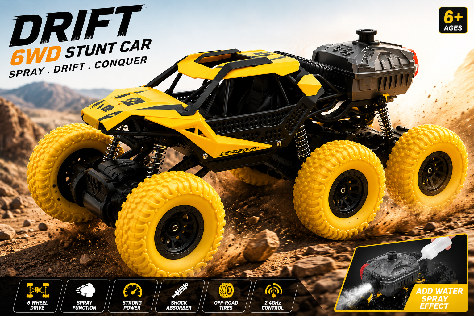 Thunder Drift RC Car thumbnail 3