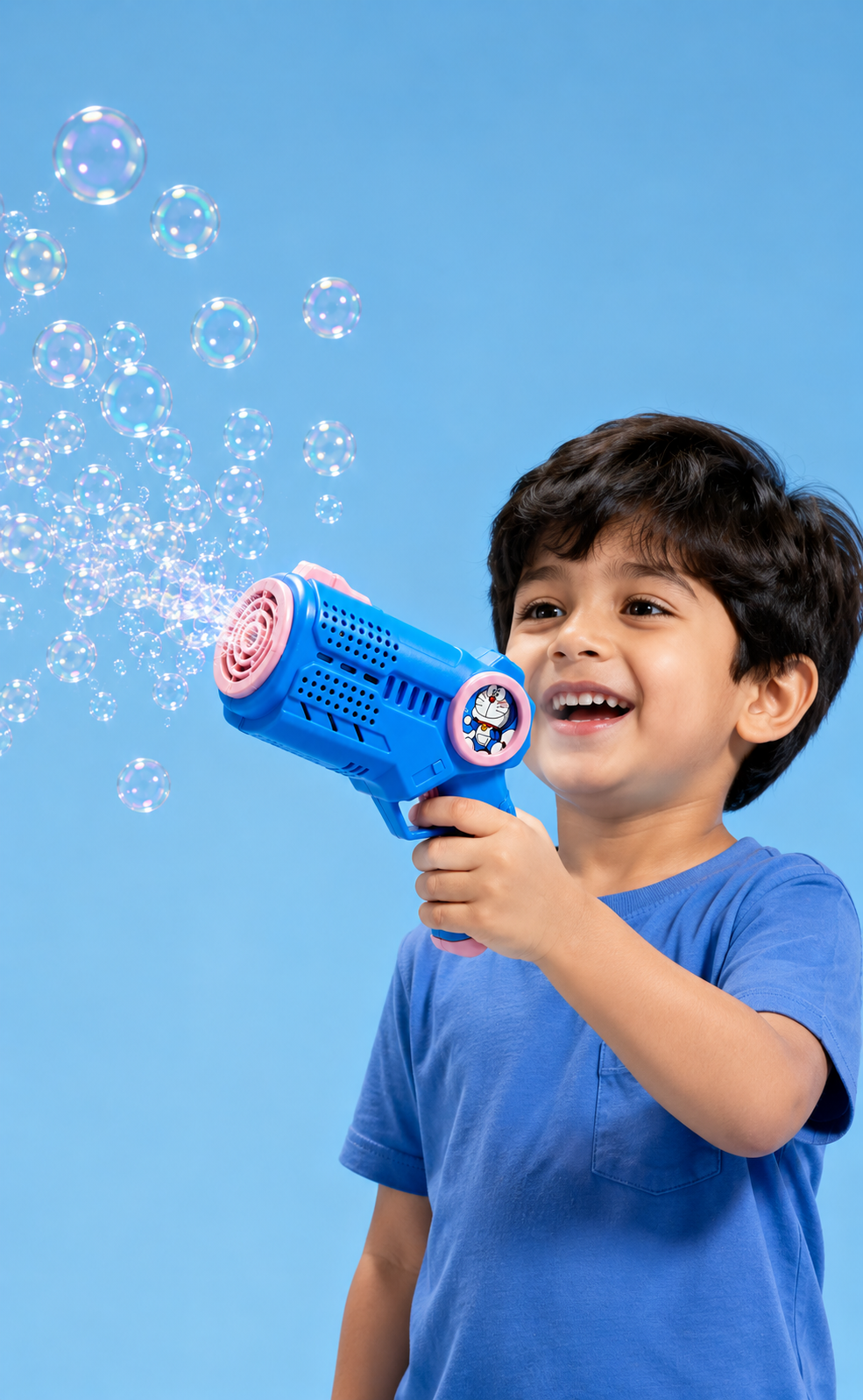 Kids Electric Bubble Gun with Bubble Liquid thumbnail 2