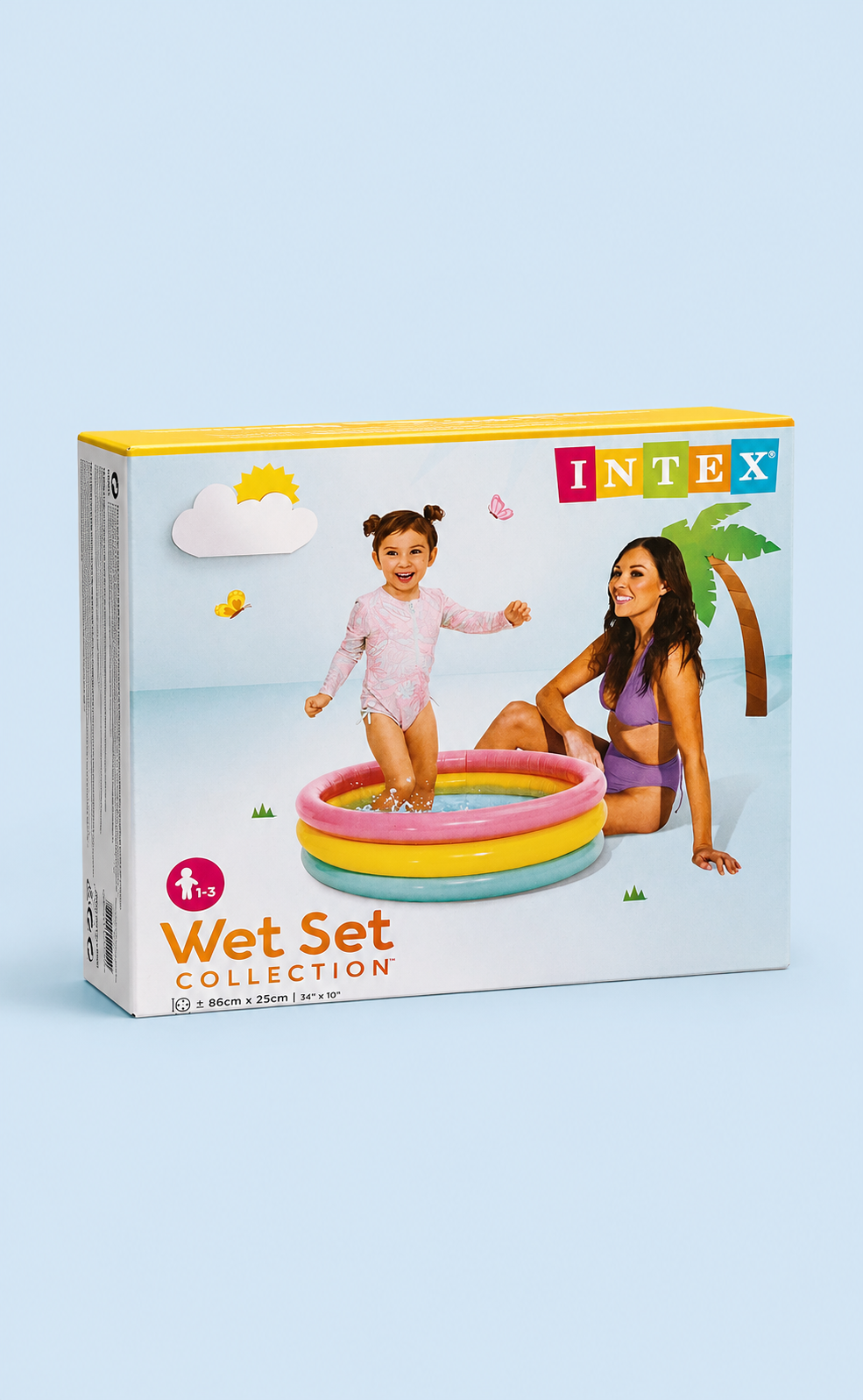 INTEX Soft Floor Inflatable Baby Pool thumbnail 5