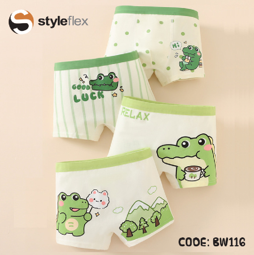 Kids Boxer - Crocodile Set - 4 in 1 Pack