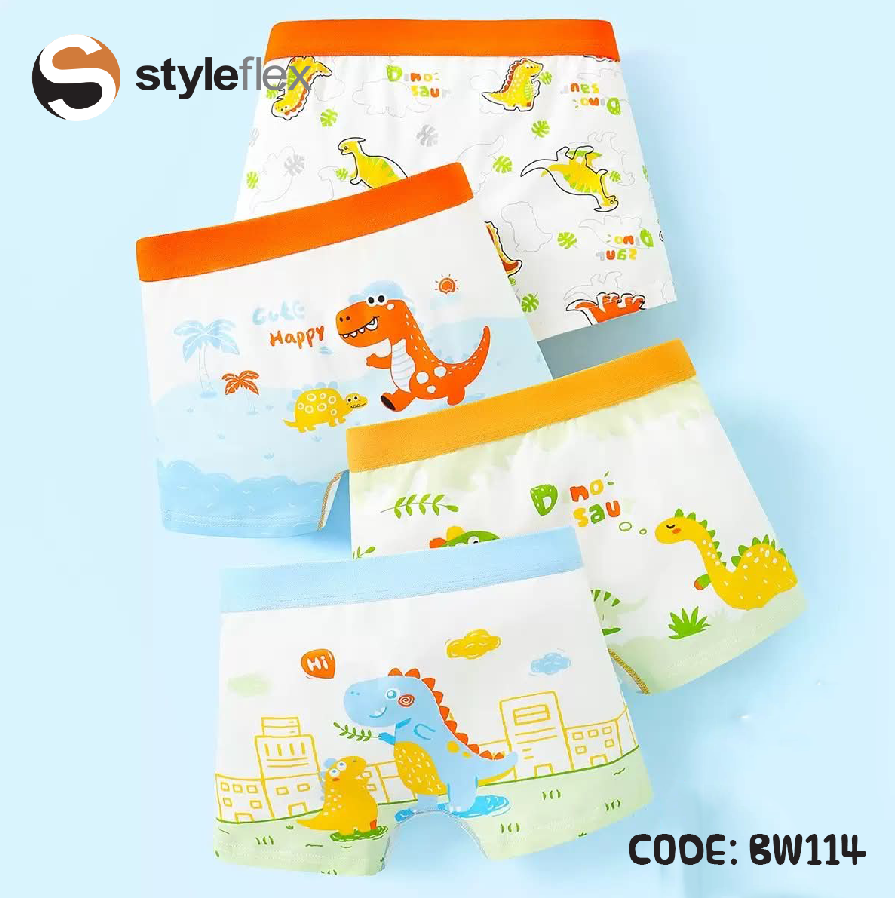 Kids Boxer - Dino Set - 4 in 1 Pack