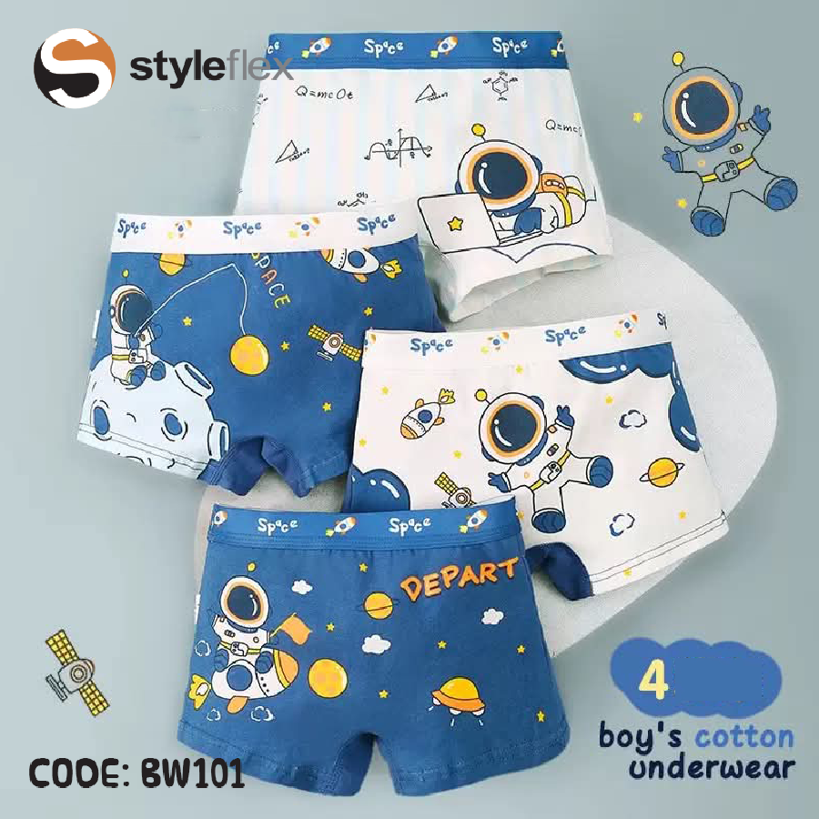 Kids Boxer - Astronaut Set - 4 in 1 Pack