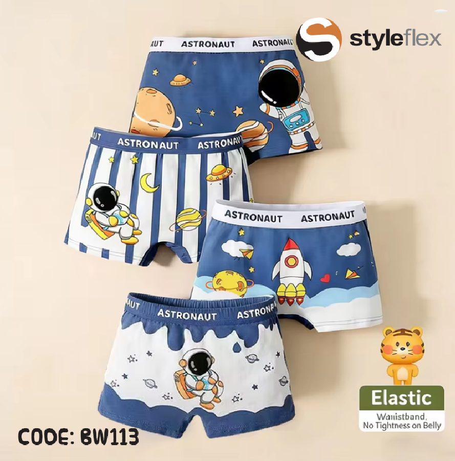 Kids Boxer - Astronaut Set - 4 in 1 Pack