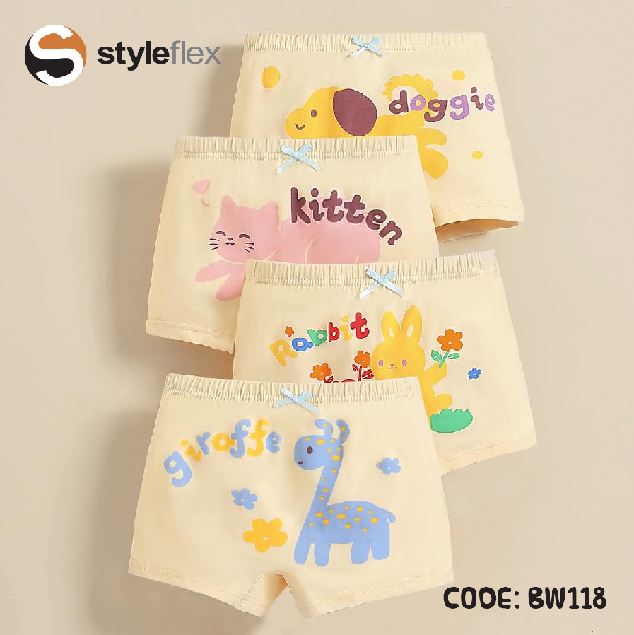 Kids Boxer - Cute Animal Set - 4 in 1 Pack