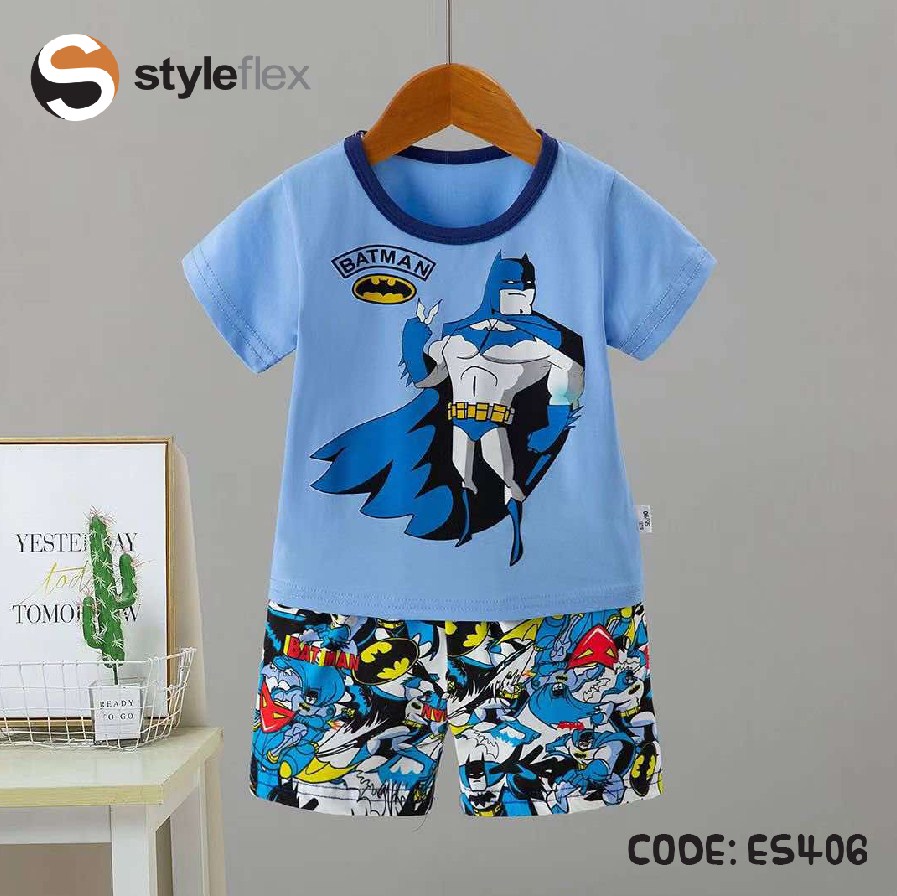 Blue Batman - Imported Baby Set - Casual Set