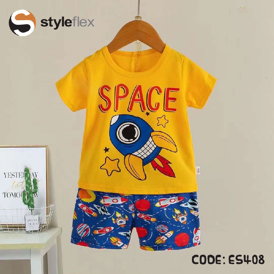 Orange Rocket - Imported Baby Set - Casual Set