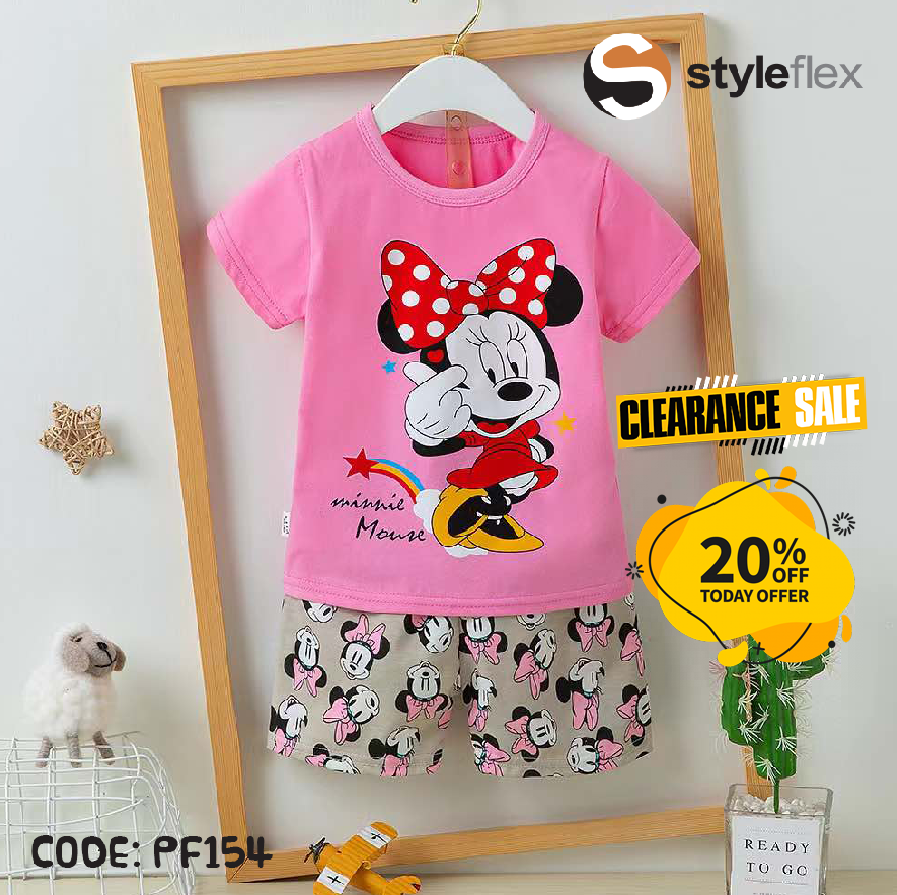 Minnie - Imported Baby Set - Casual Set