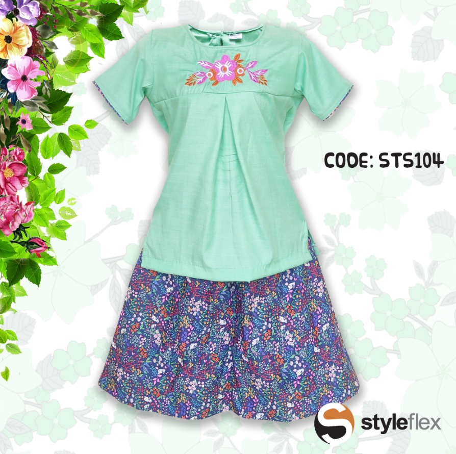 Skirt Tops Set