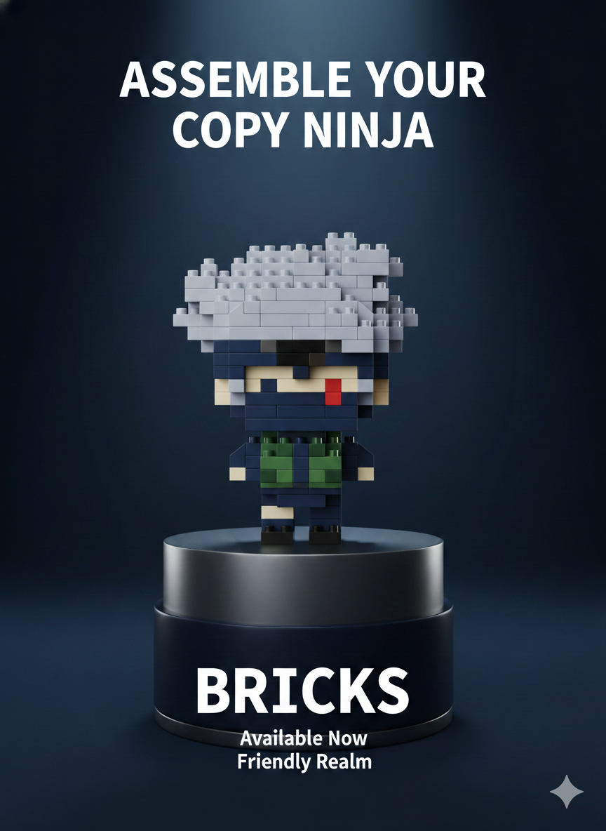 Copy Ninja – Elite Shinobi Brick Building Figure