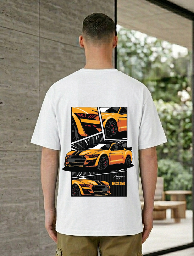 Mustang Performance Car Graphic T-Shirt