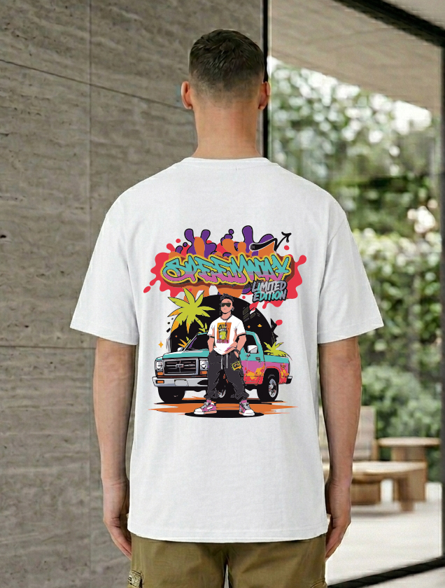 Street Style Limited Edition Graphic Printed T-Shirt