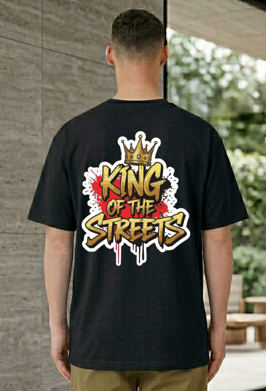 King of the Streets Graphic Printed T-Shirt 👑