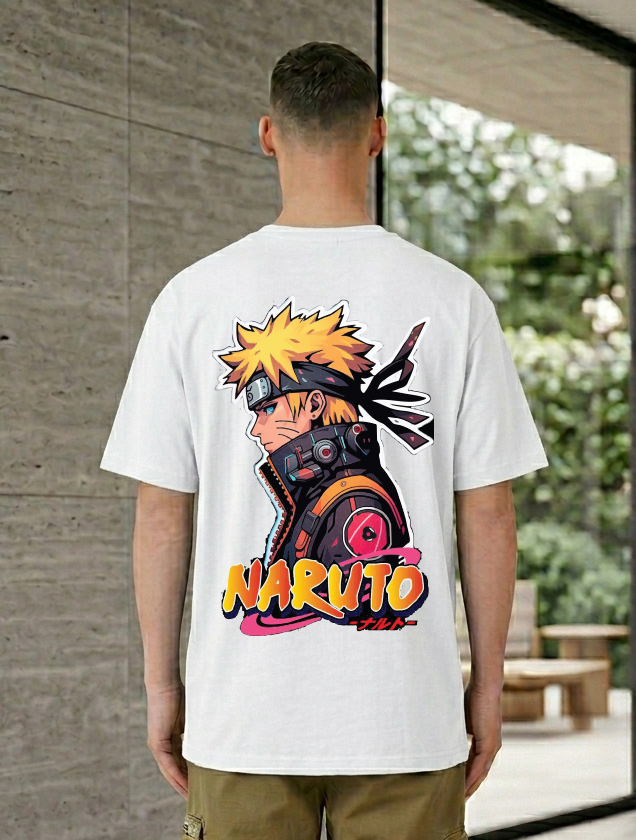 Naruto Anime Graphic Printed T-Shirt