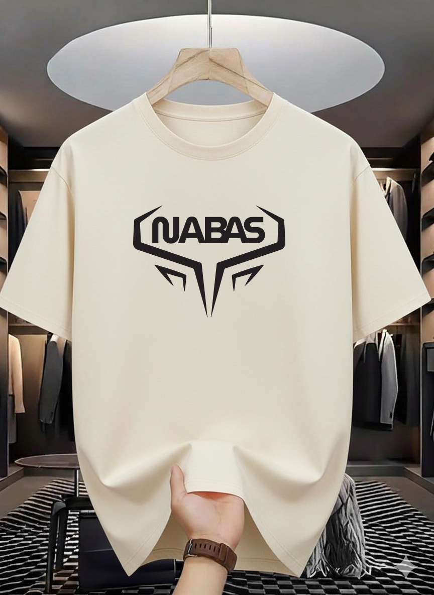 NABAS Signature Symbol Drop Shoulder T-Shirt
