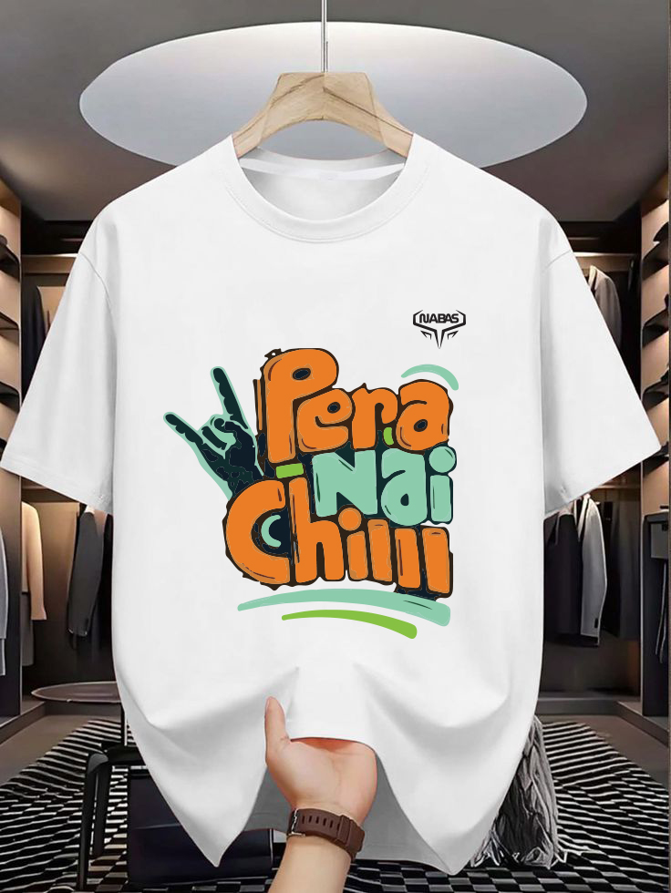 Pera Nai Vibes Oversized Drop Shoulder T-Shirt