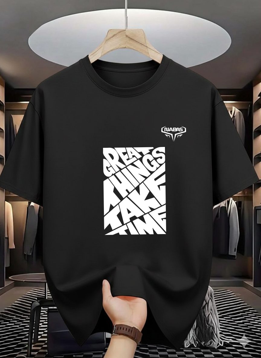 Motivational Quote Oversized T-Shirt