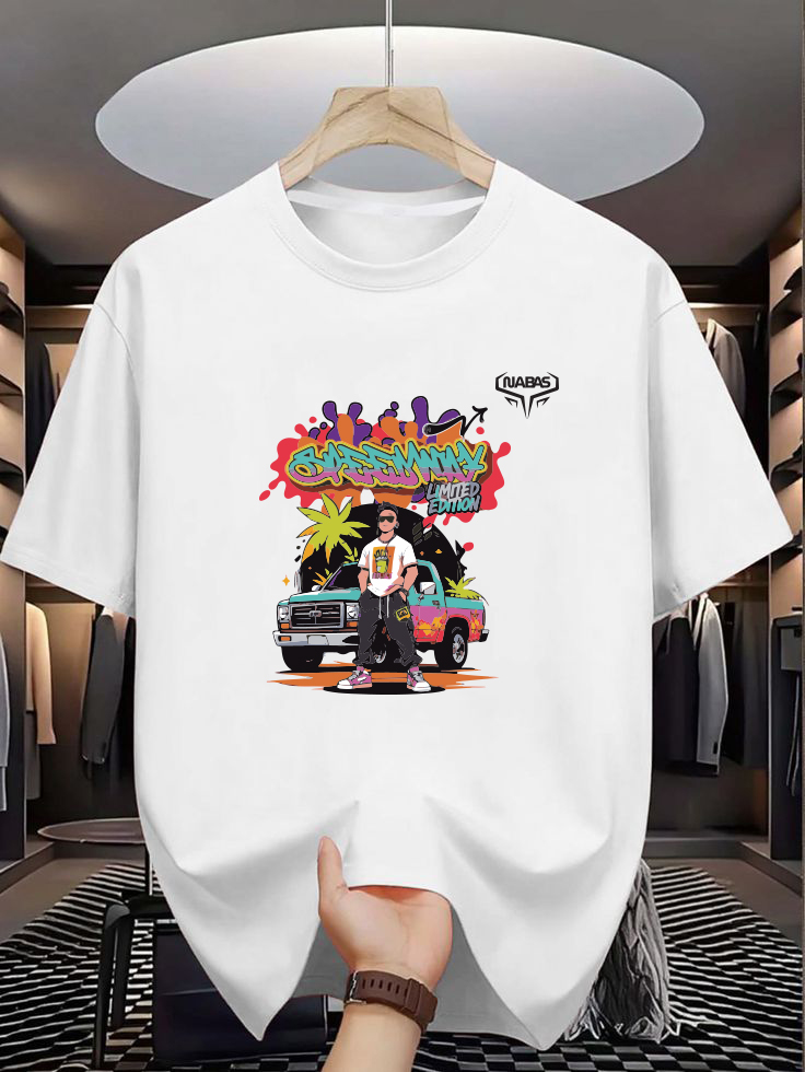 Street Graffiti Summer Limited Edition Graphic T-Shirt