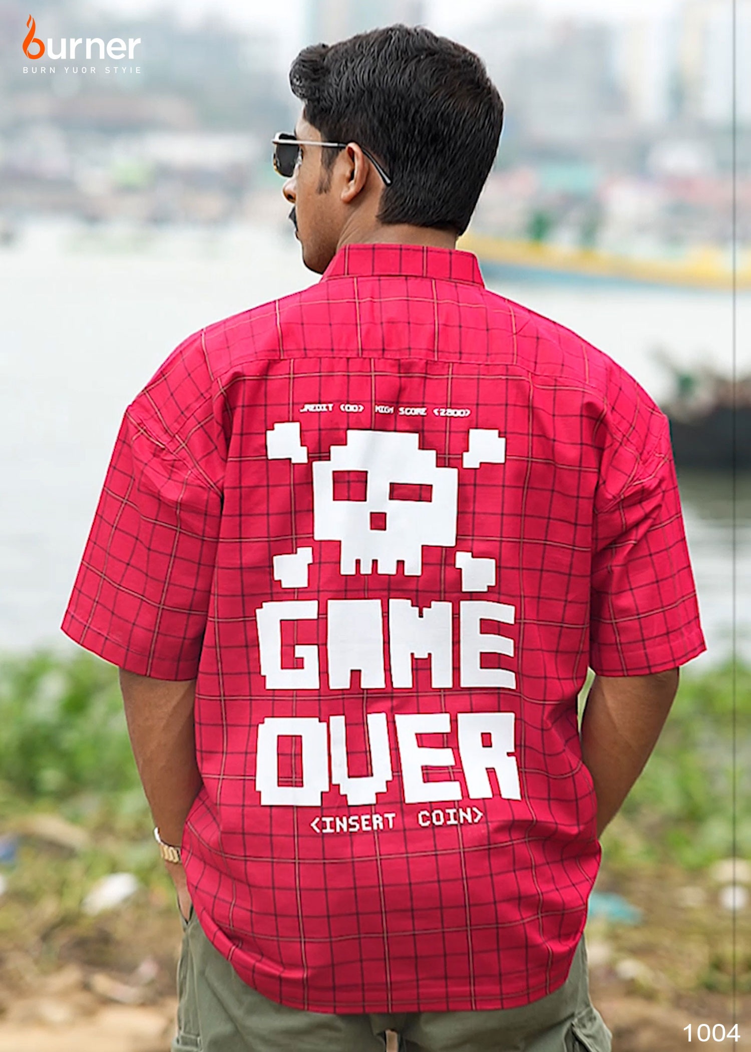 𝐃𝐫𝐨𝐩 𝐒𝐡𝐨𝐥𝐝𝐞𝐫 𝐒𝐡𝐢𝐫𝐭 GAME OVER, Code- 1004 - Image 3