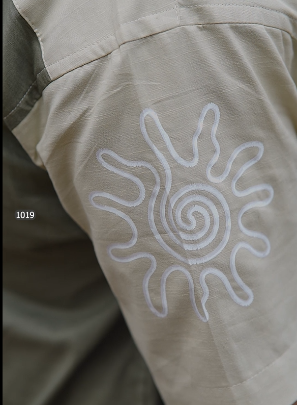 Boxy Shirt FLOWER, Code-1019 - Image 2
