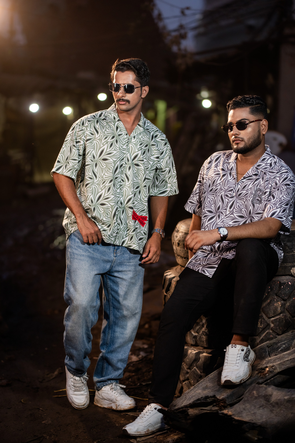 Cuban Collar Boxy Shirt