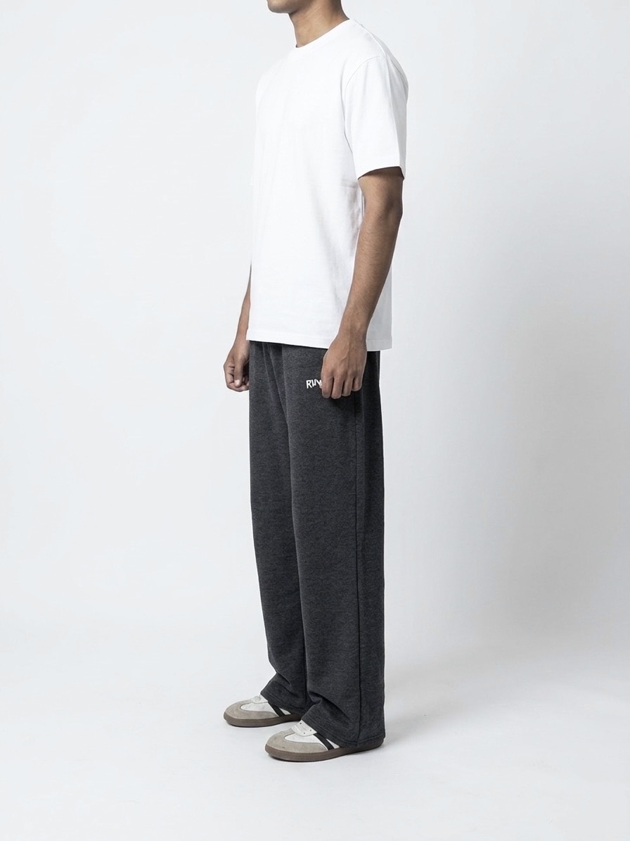 Charcoal grey Baggy trouser