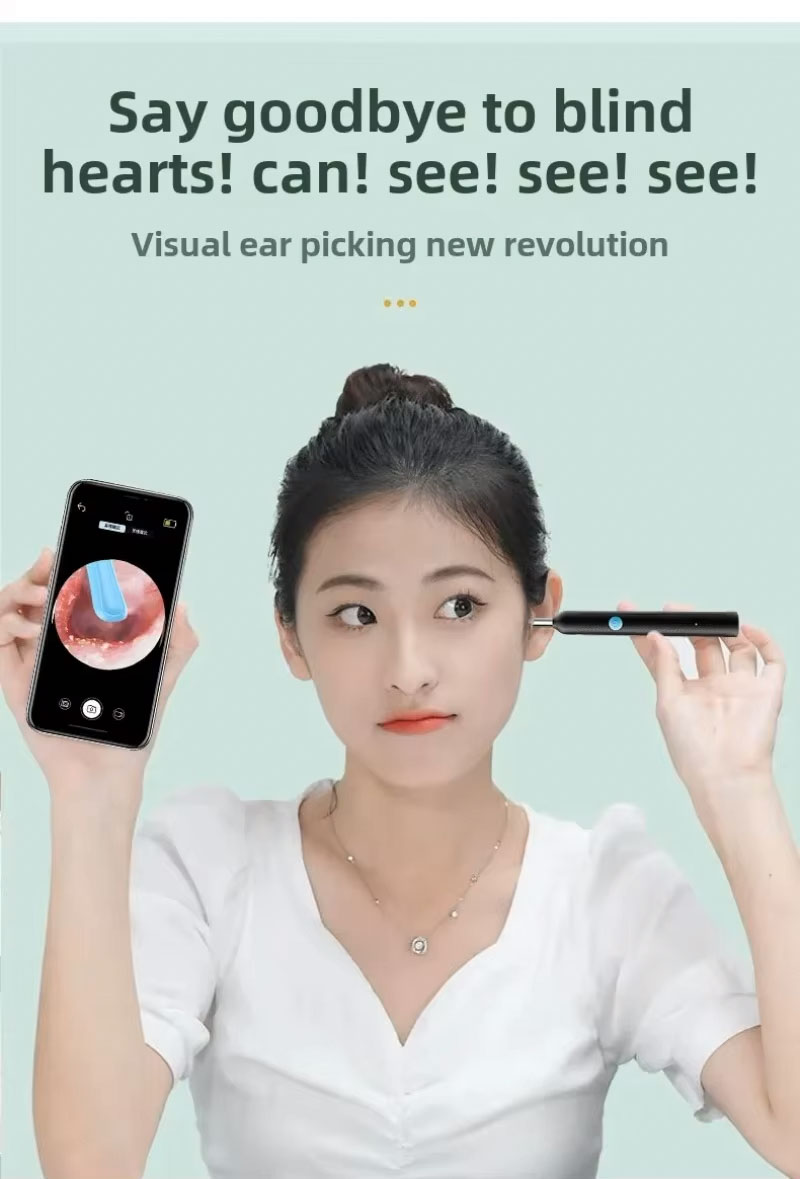 Wireless Visual Smart Ear Cleaner with HD Camera
