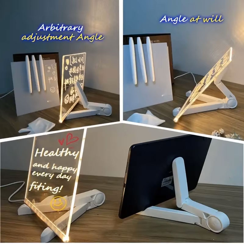 LED Magic Drawing Board With Fluorescent Acrylic KId's Toy_img_6