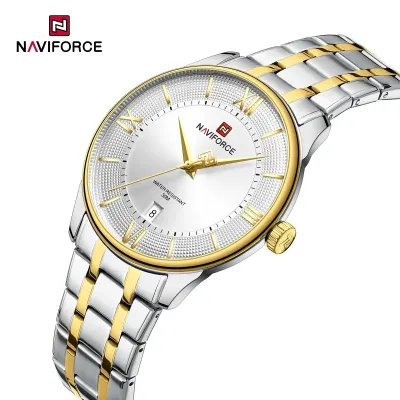 Naviforce 9272 CH - Silver Gold_img_1
