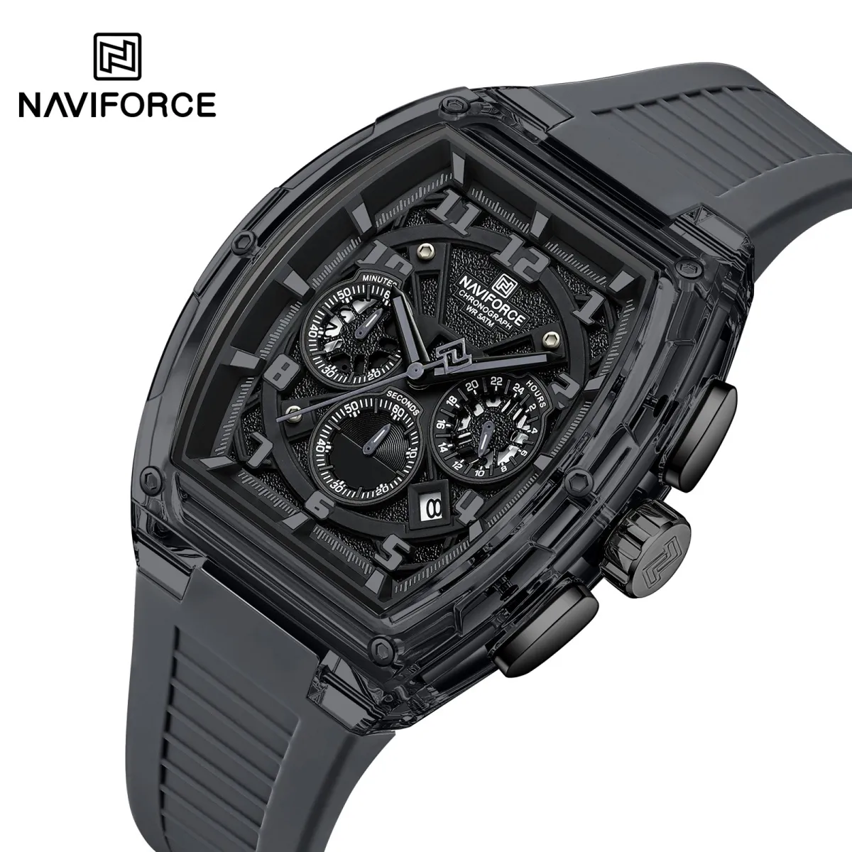 Naviforce - 6118 Gray Color | Chronograph