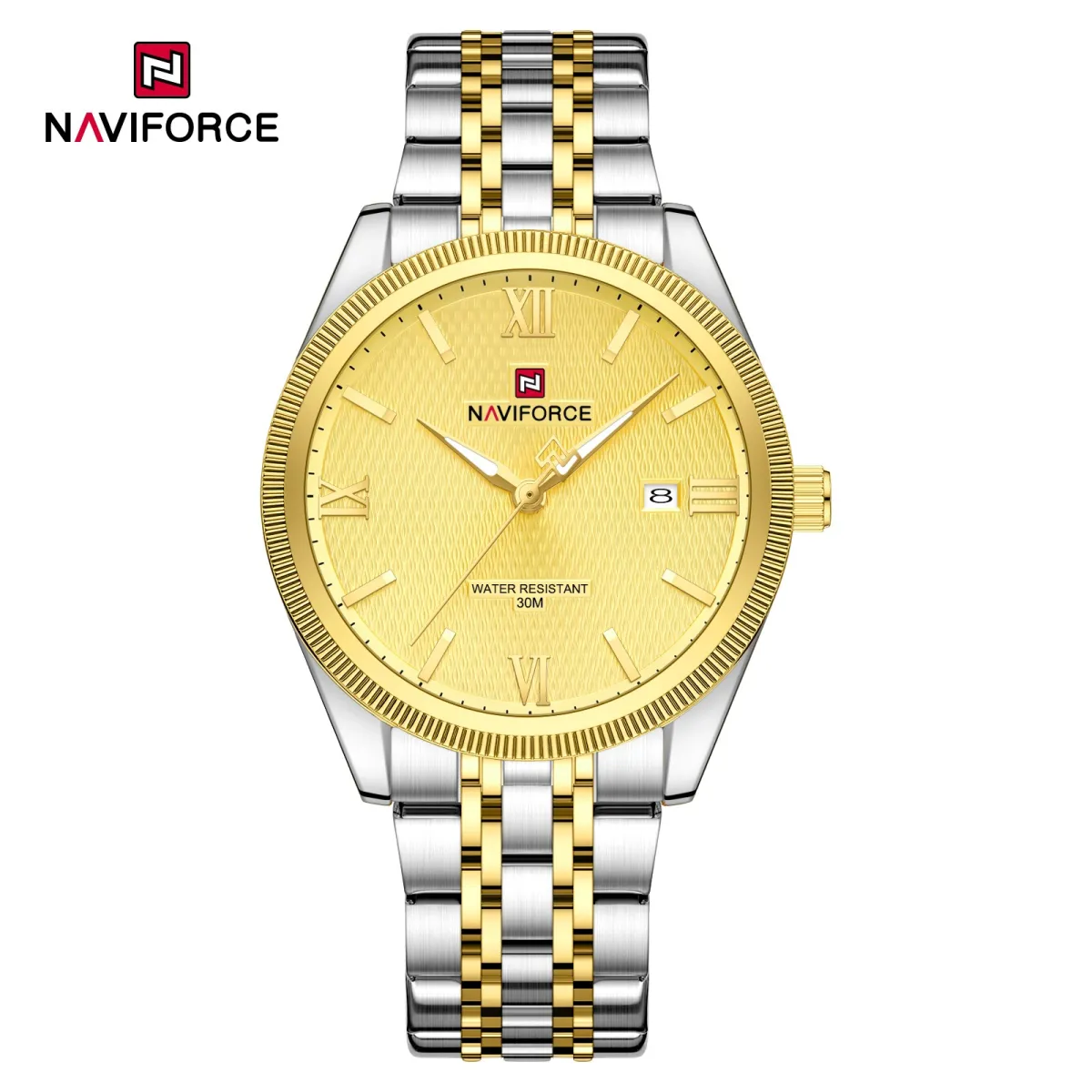 Naviforce - 9282 Silver Gold