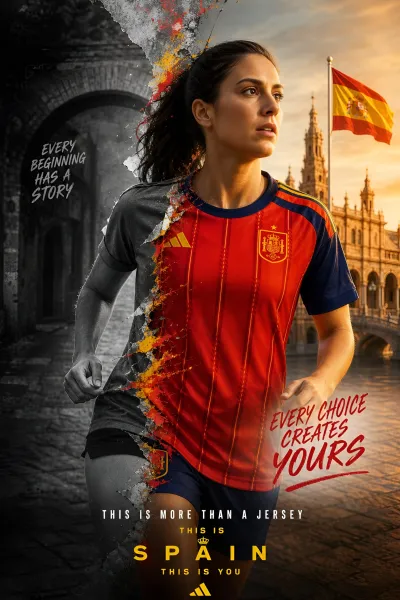 Spain World Cup 2026 Home Kit - Player Edition Half Sleeve._img_1