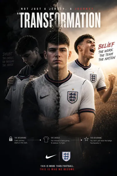 England World Cup 2026 Home Kit - Player Edition Half Sleeve._img_0