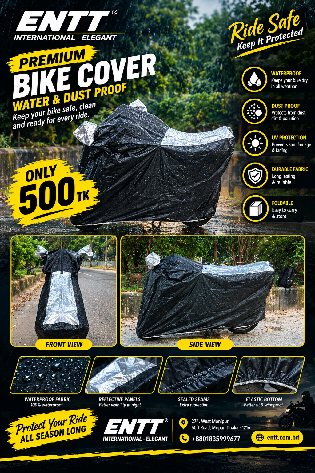 Elegant Standard Bike Cover - Image 1