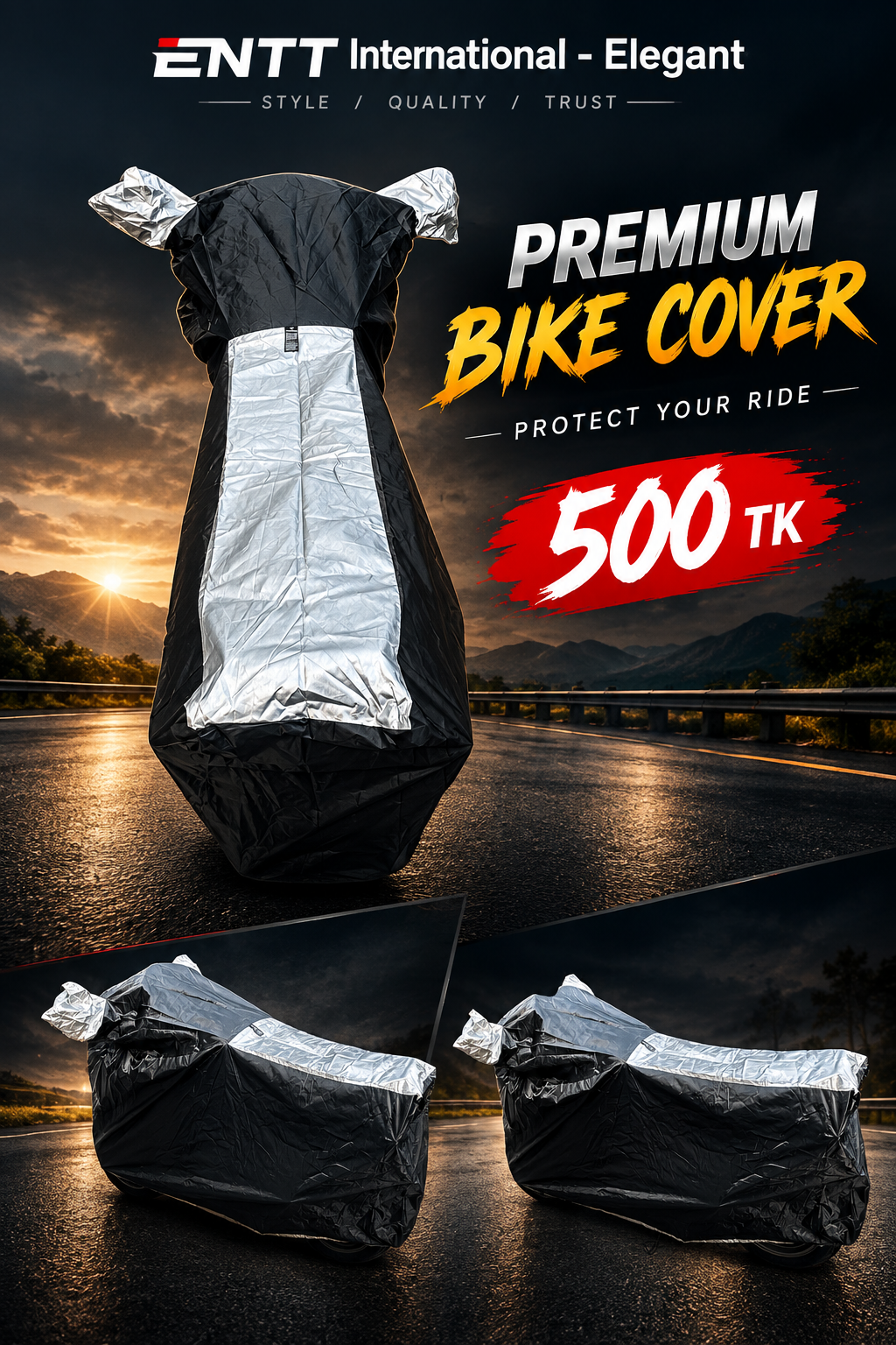 Elegant Standard Bike Cover - Image 2