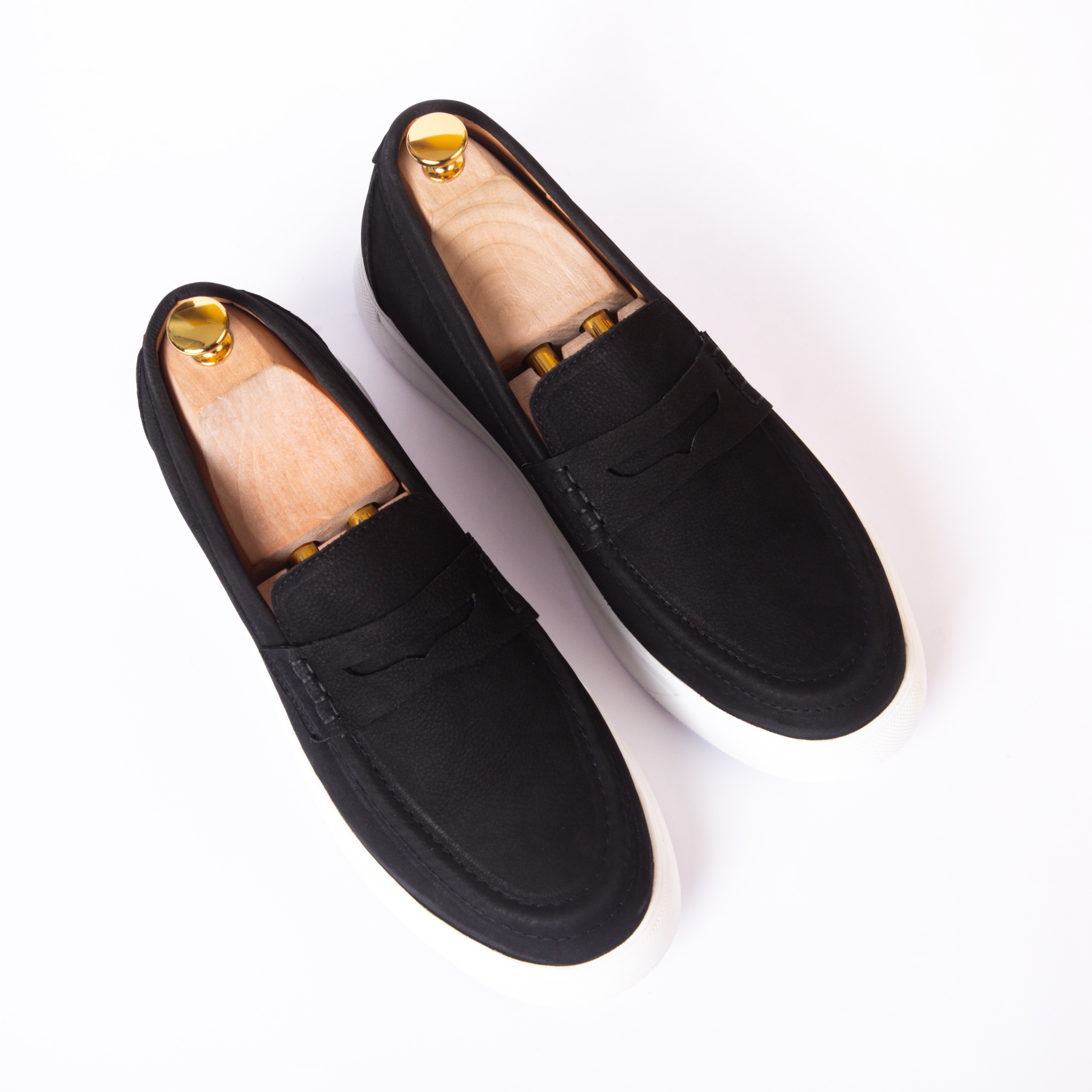 Nayto Nubuck Slip-On (Black)_img_1