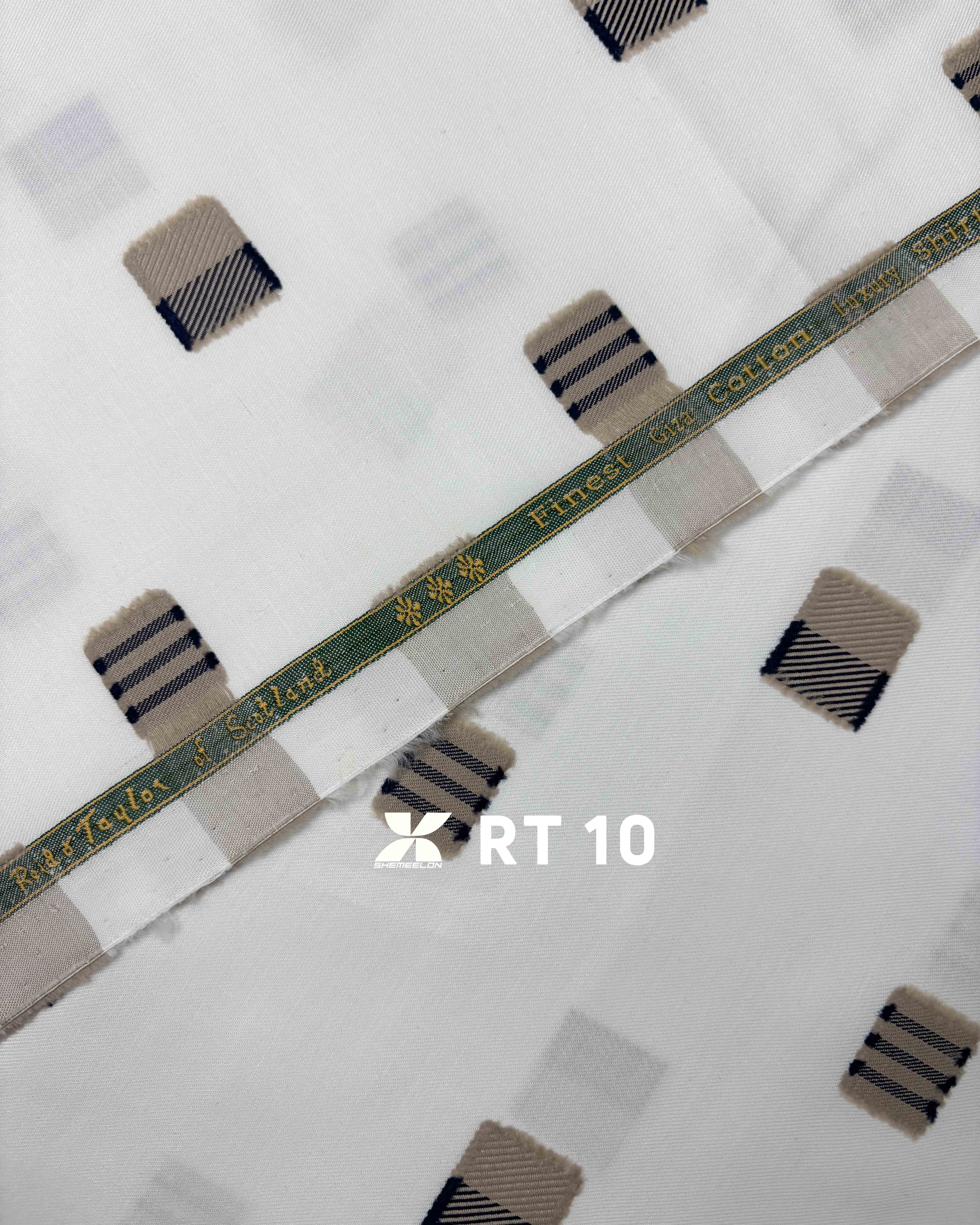 Luxury Cotton Shirt Fabric RT10