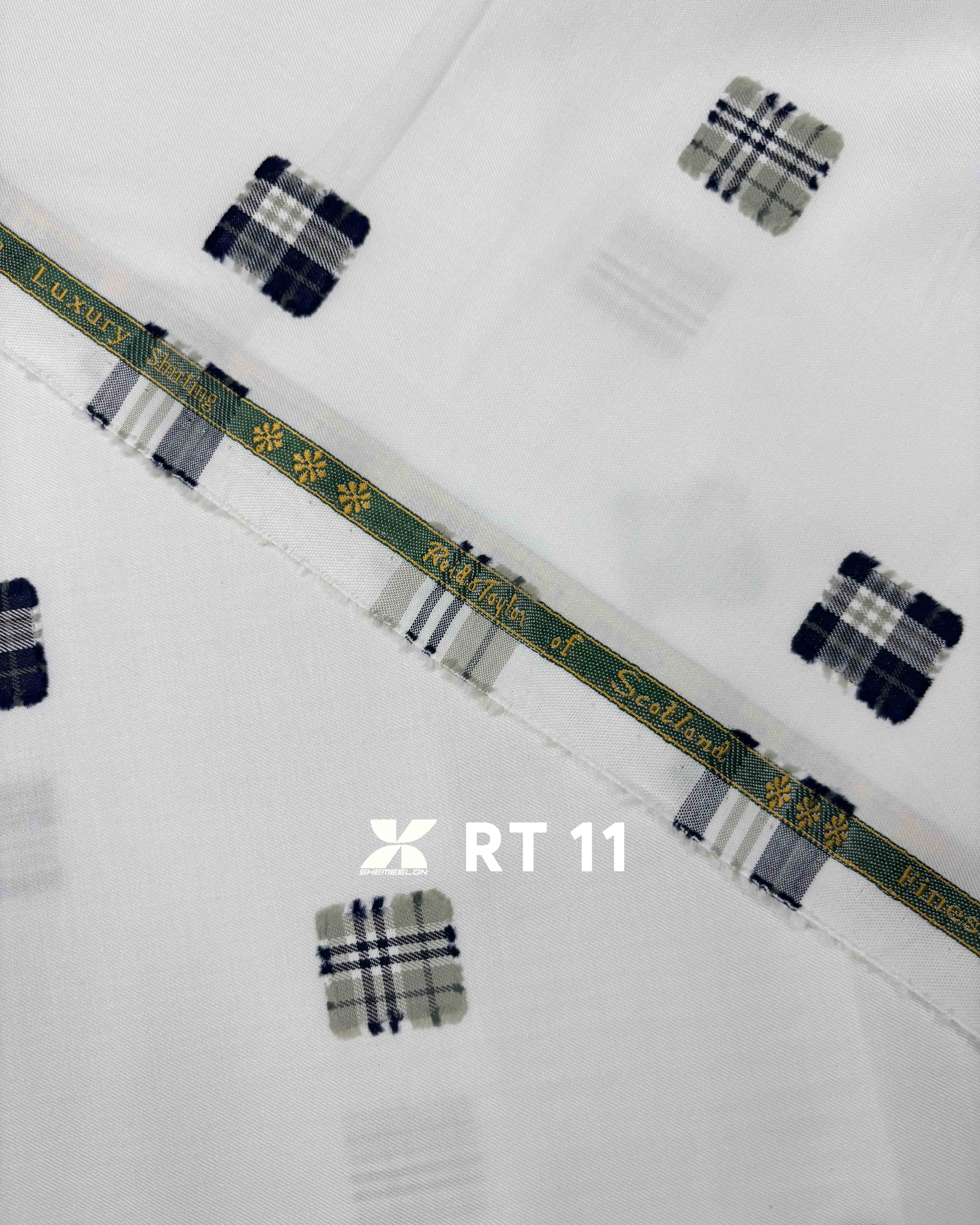 Luxury Cotton Shirt Fabric RT11