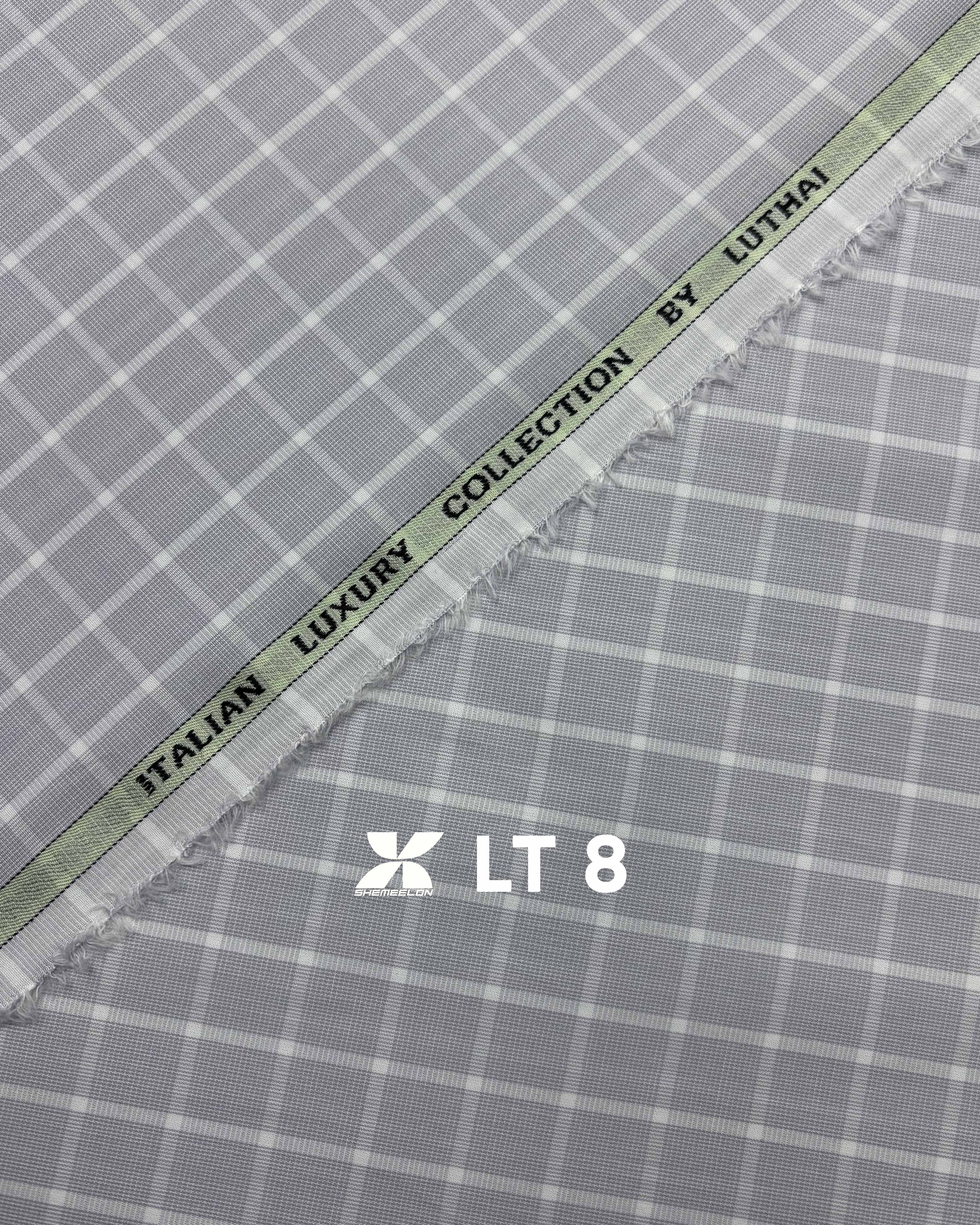 Luxury Cotton Shirt Fabric LT8