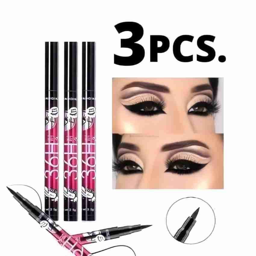 36H Eye Liner Pencil (3pcs Combo) Black