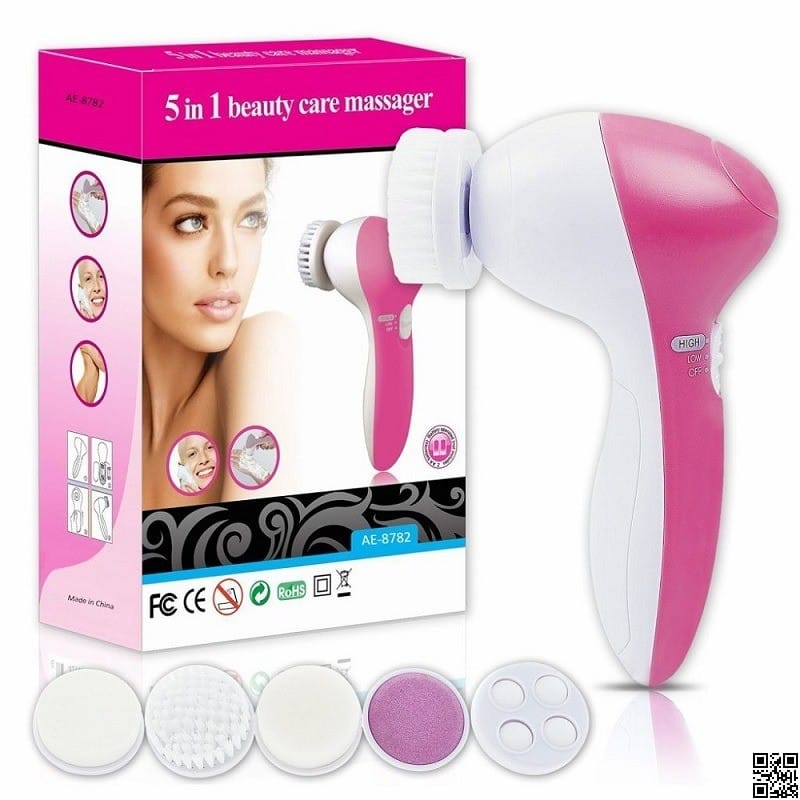 5 in 1 Facial Cleansing and Massage Brush